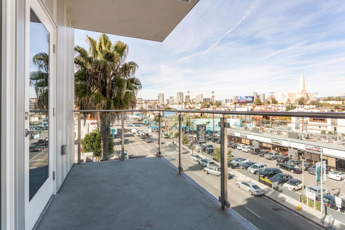 Rendering vs. Reality Maxwell apartments at 1855 S Westwood Boulevard